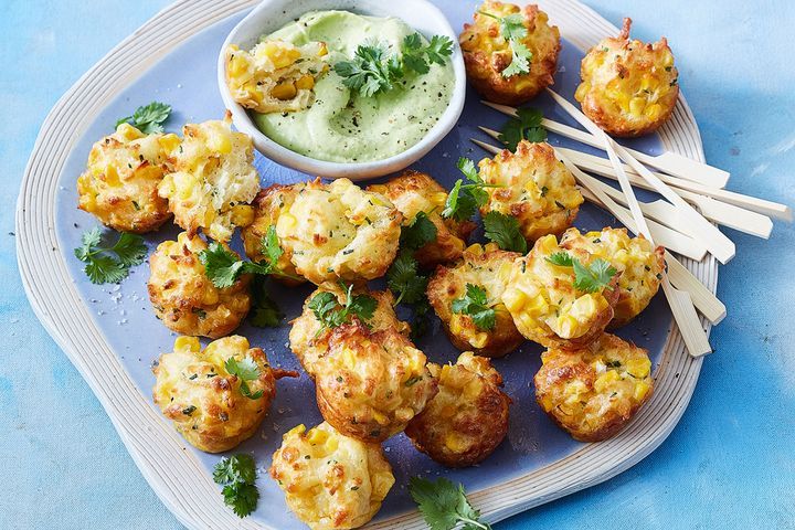 haloumi-and-corn-fritter-bites-with-creamy-avocado-dip-136589-1